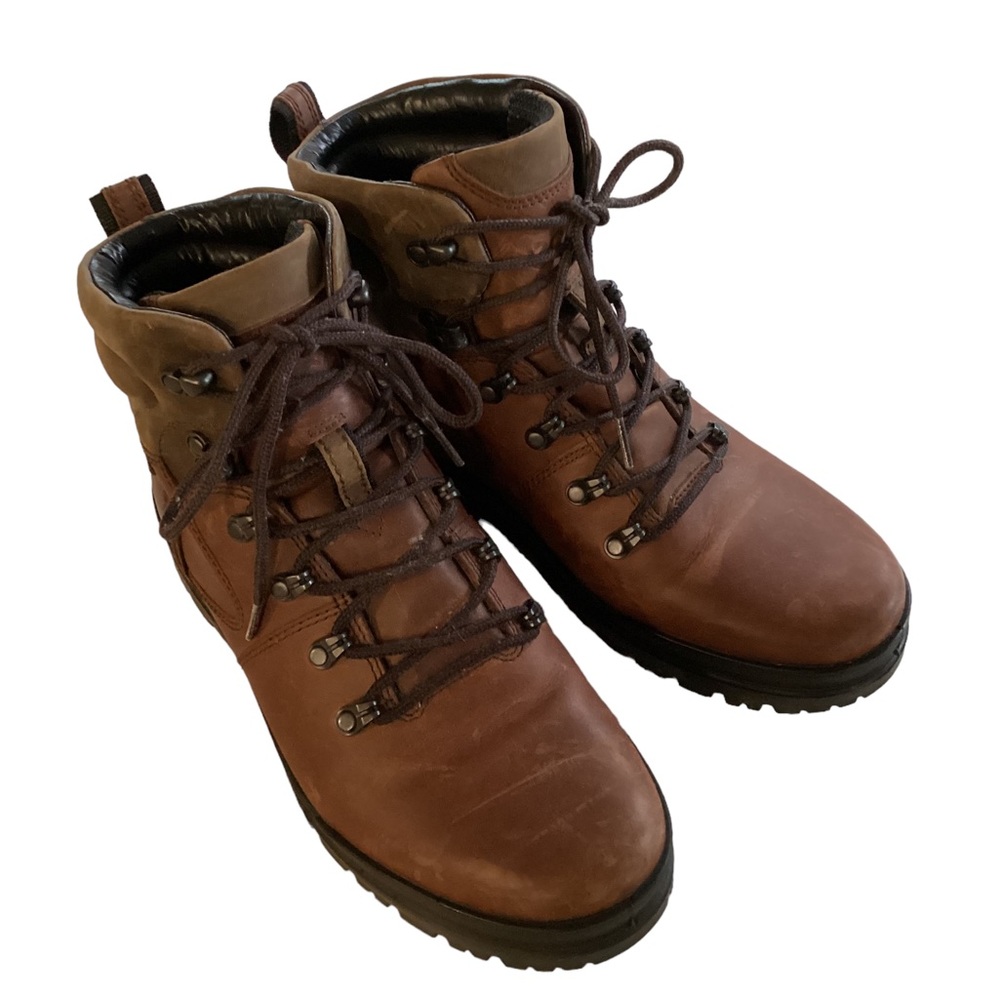 Ecco Mens Gore-Tex 6” Track boot in Bison leather size 41 - Picture 1 of 12
